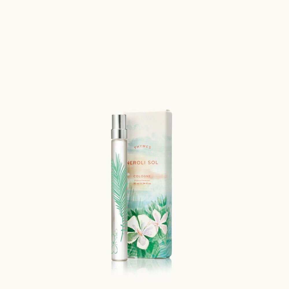 Thymes Neroli Sol Cologne Spray Pen is a TSA approved travel sized floral fragrance image number 0